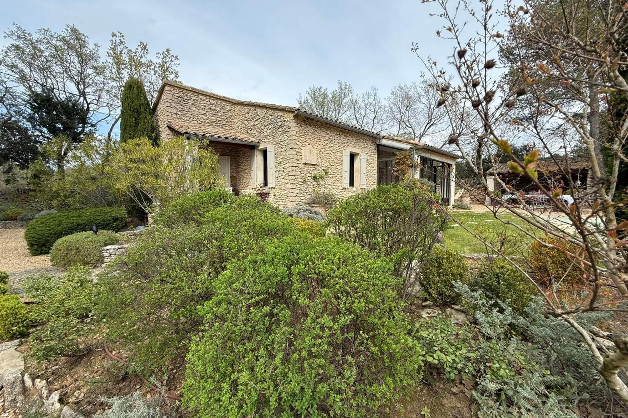 Beautiful Provencal Villa With Pool And Jacuzzi Lacoste  Exteriör bild
