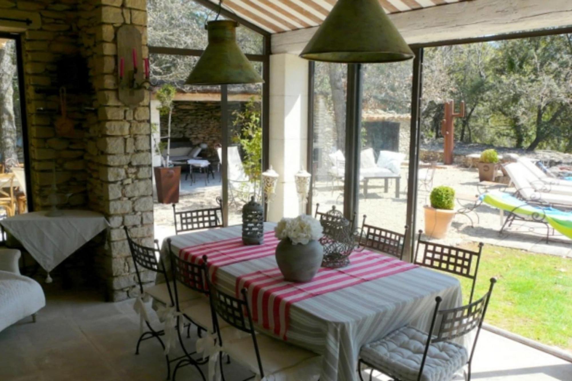 Beautiful Provencal Villa With Pool And Jacuzzi Lacoste  Exteriör bild