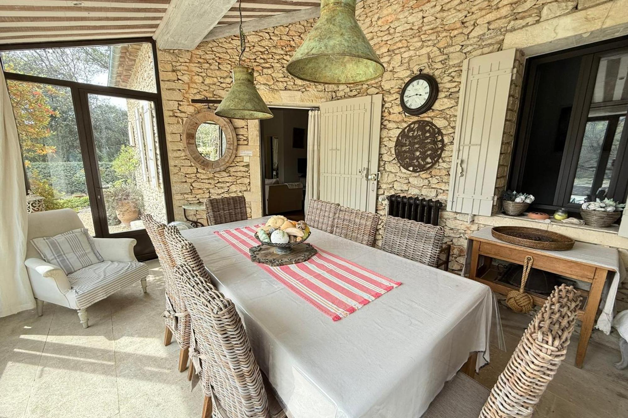 Beautiful Provencal Villa With Pool And Jacuzzi Lacoste  Exteriör bild